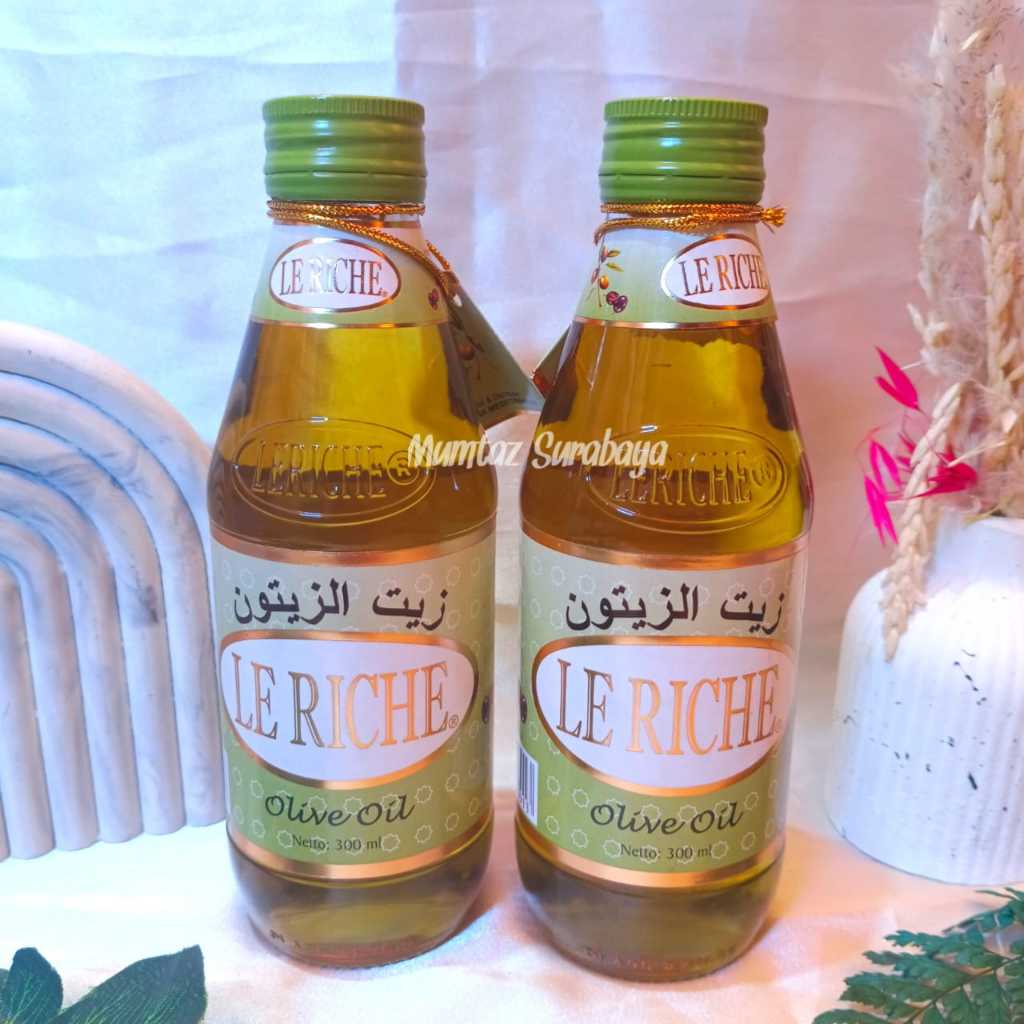 

Minyak Zaitun Le Riche 300ML Olive Oil 100% ORIGINAL