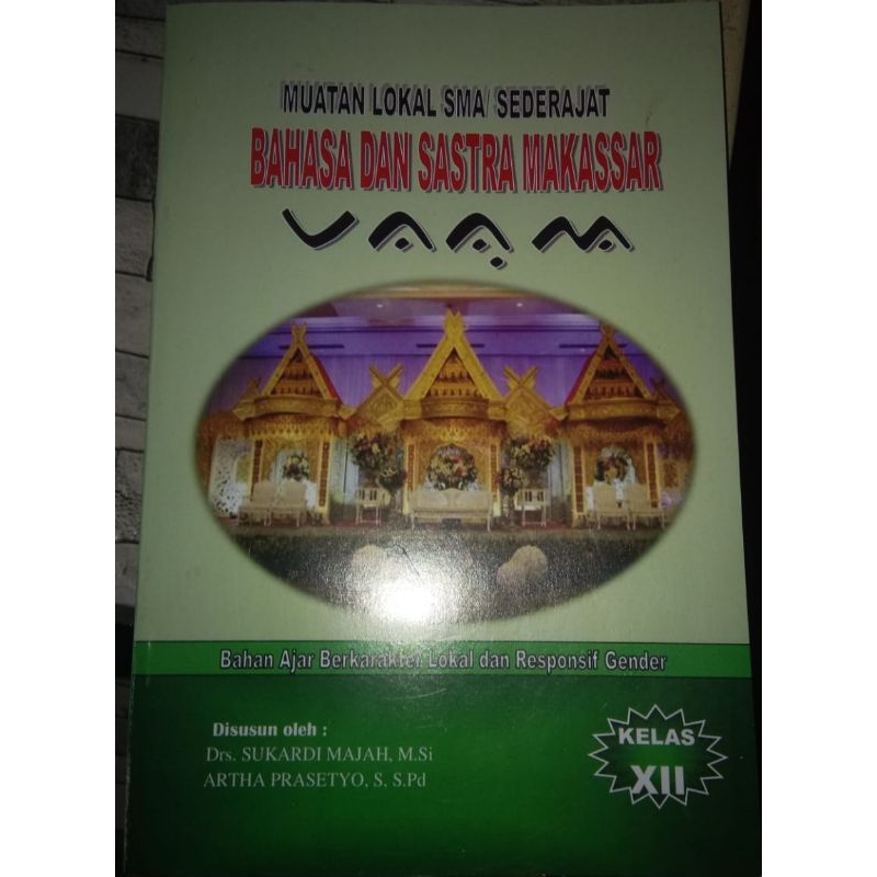 Buku bahasa daerah Makassar kelas 12
