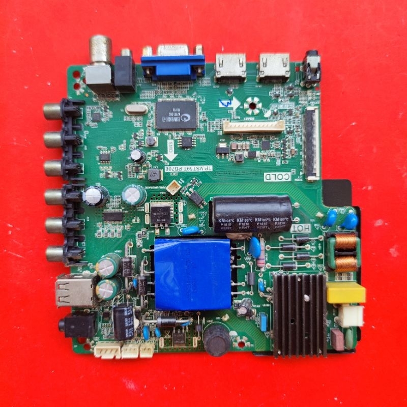 mb mobo mainboard module mesin tv changhong LED32D2000A