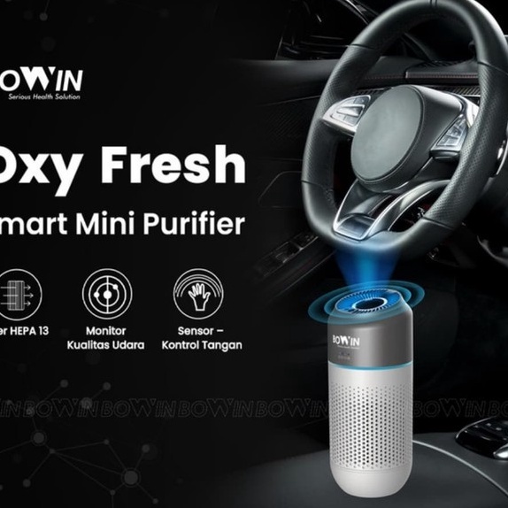 KF7 Bowin Air Purifier untuk MOBIL  True Hepa Anion Carbon  M Oxy