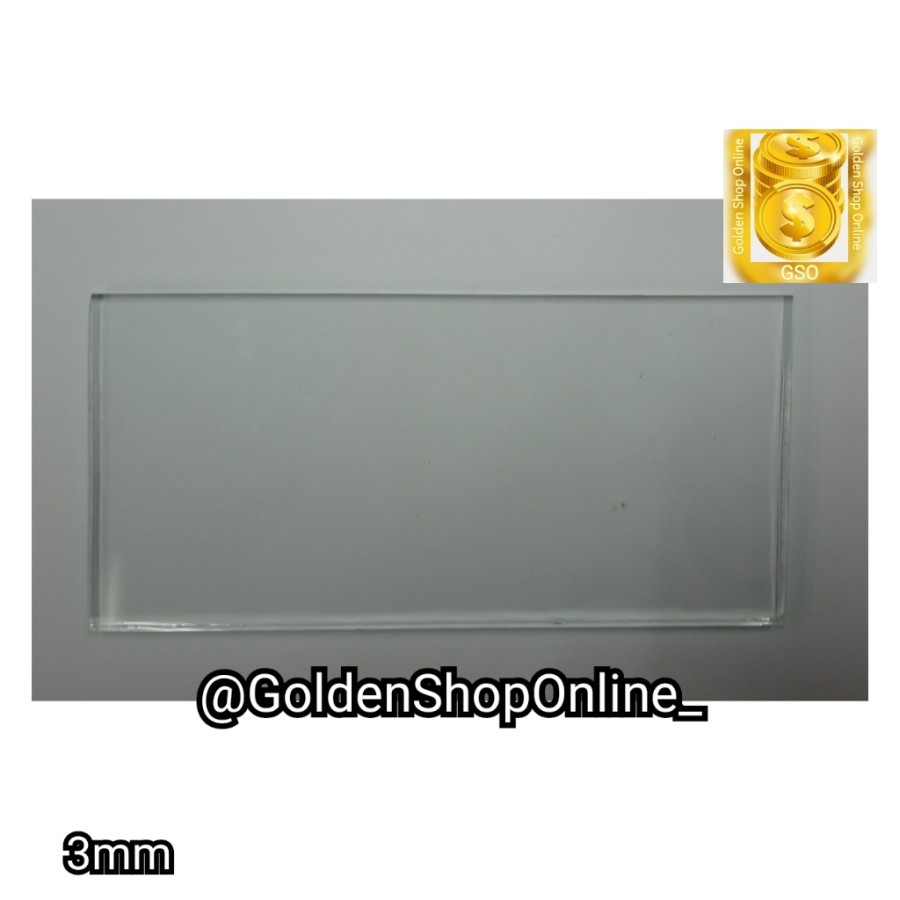 Kaca Las Bening ukuran 3mm