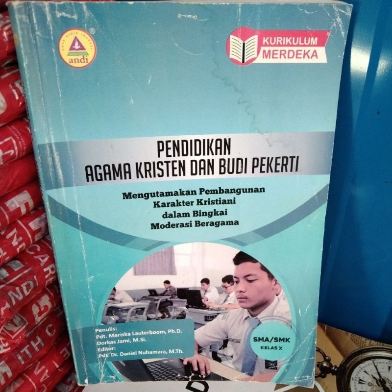BUKU PENDIDIKAN AGAMA KRISTEN DAN BUDI PEKERTI SMA/SMK KELAS X/10/1 KURIKULUM MERDEKA PENERBIT ANDI