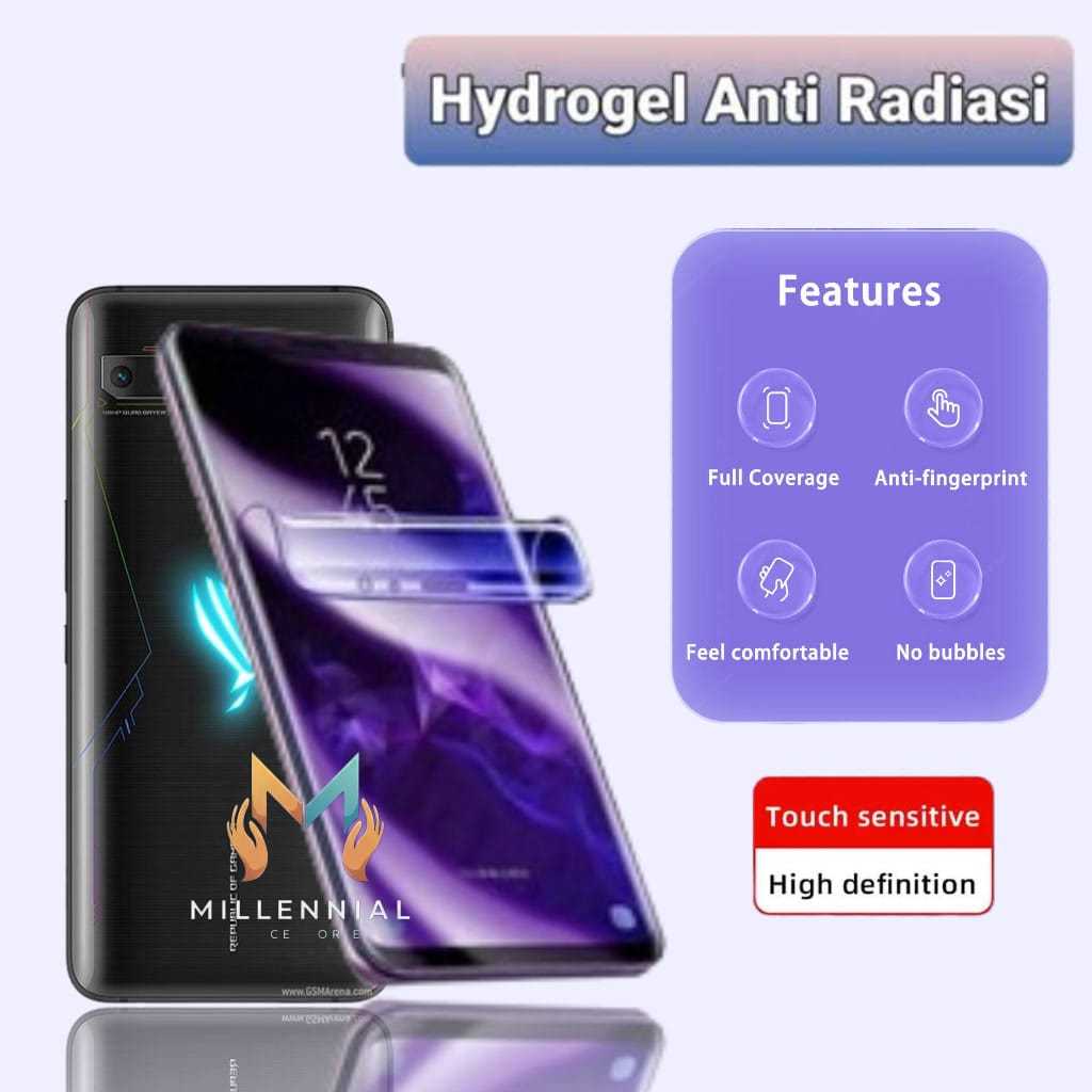 Asus Rog Phone 2 3 Anti gores Hydrogel jelly blue light clear radiasi