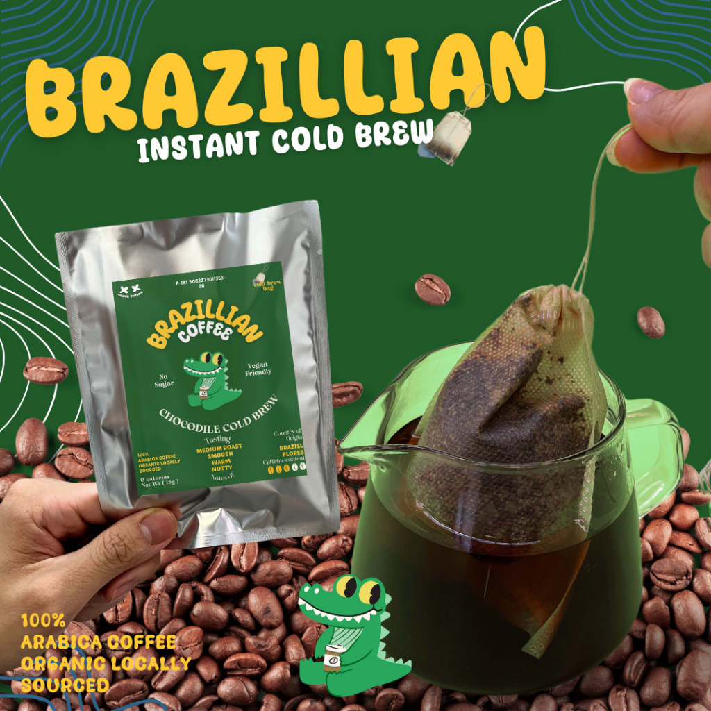 

Brazillian Instant filter Cold Brew Coffee (1pcs) By Black Potion