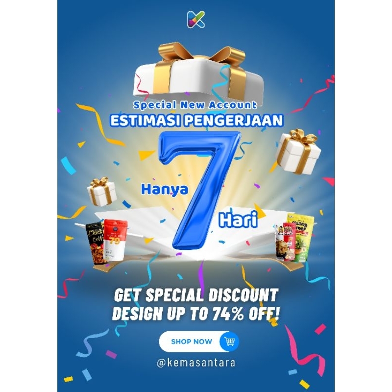 Cetak Kemasan Standing Pouch Custom