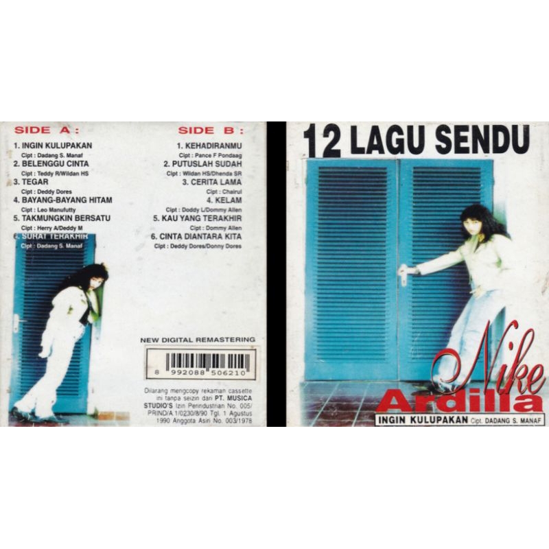 nike ardilla cd 12 lagu sendu nike ardilla album 1998