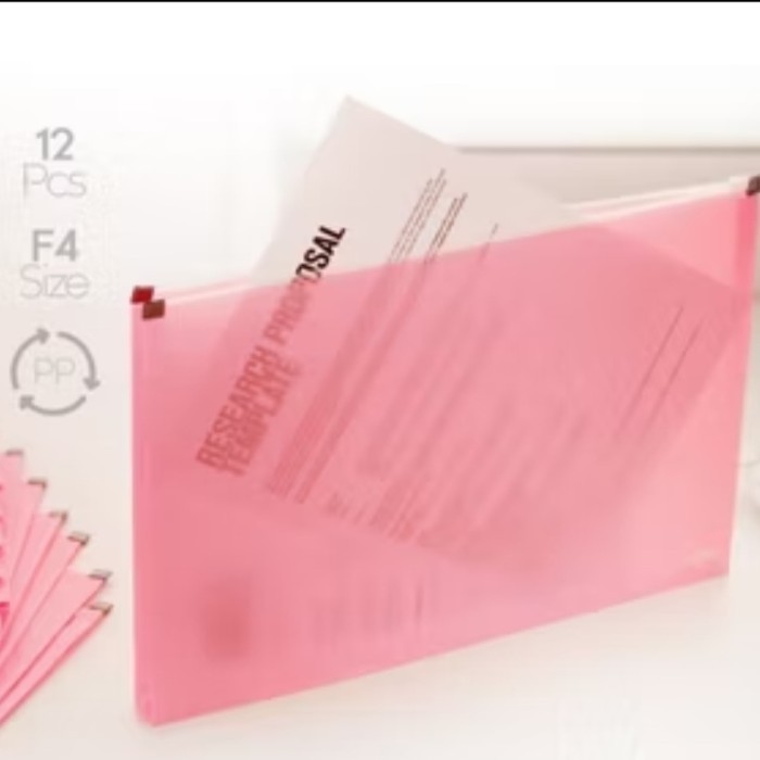 BANTEX ZIPPER MAP PLASTIK FOLDER