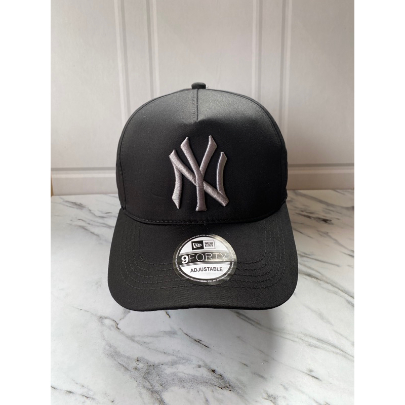 Topi cap Baseball Pria Wanita NY polos Hitam New Era
