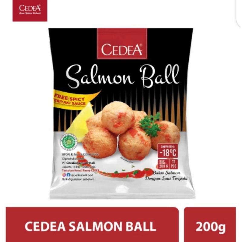 

CEDEA SALMON BALL,OLAHAN SEAFOOD