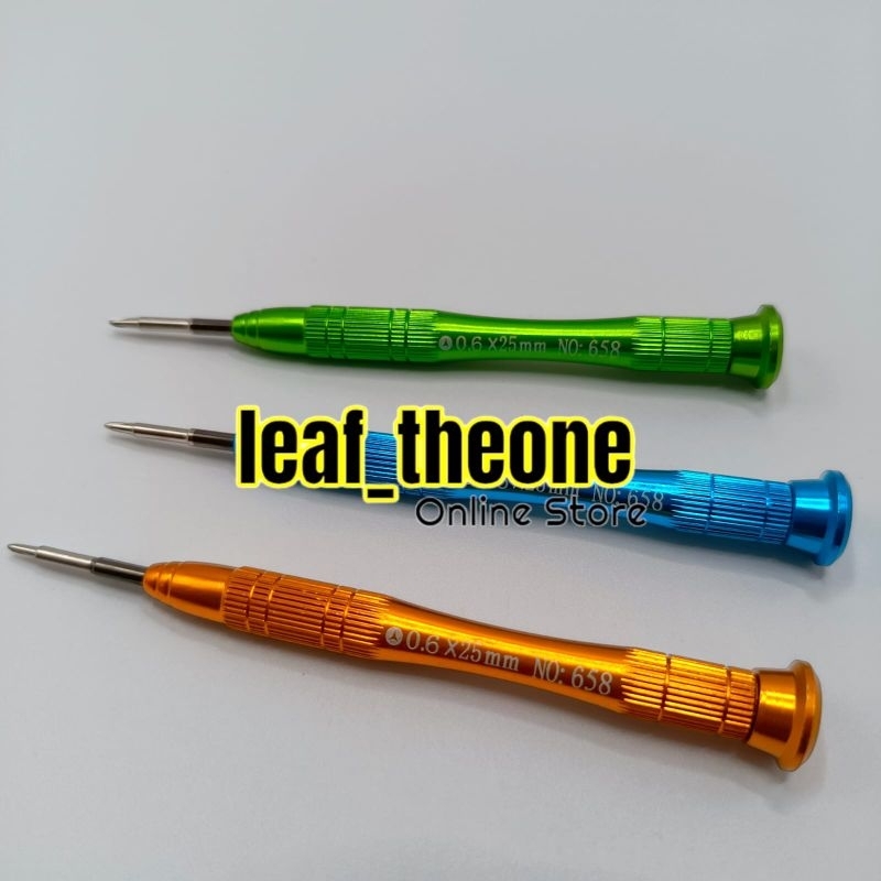 Obeng Hp Satuan / Obeng Segitiga Y 0.6 0,6 Premium