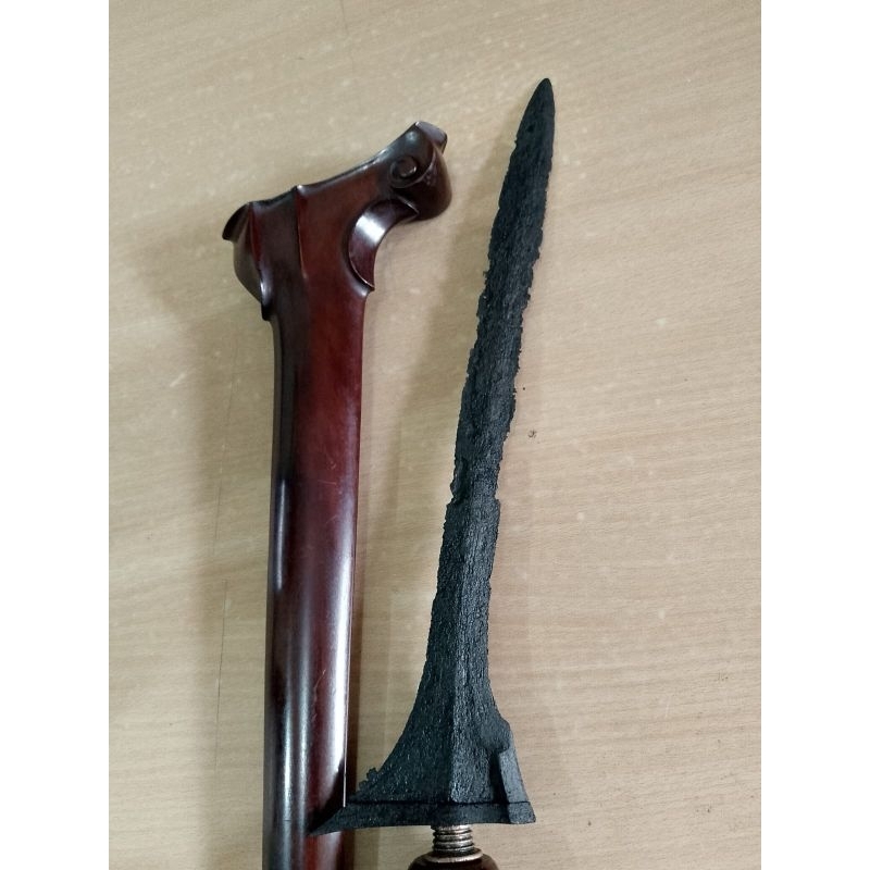 keris temuan sungai jalak dinding sepuh warangka iras