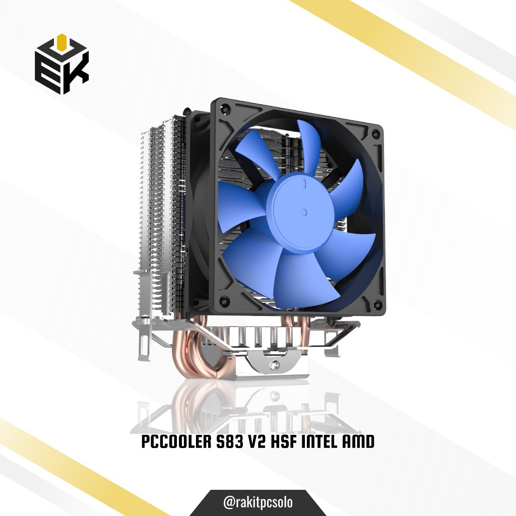 PCCOOLER S83 V2 HSF Intel AMD Fan Processor PC S83V2 CPU Air Cooler