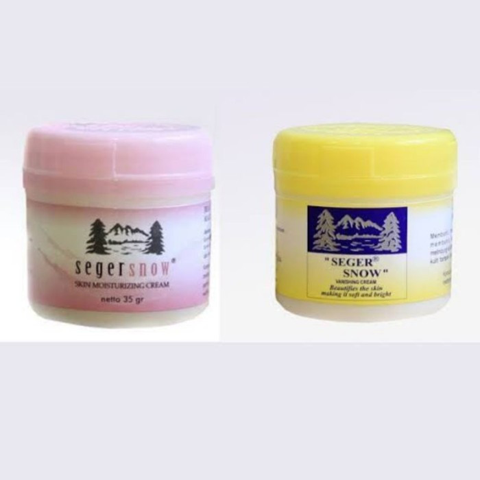 HASLIN SEGER SNOW PINK & KUNING 35GRAM - HAZELINE