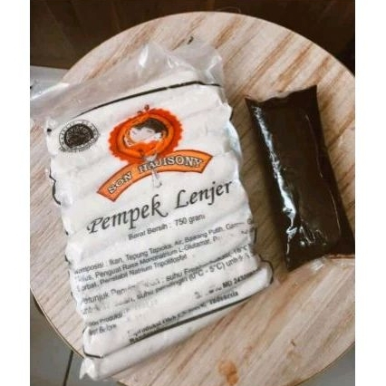 

Pempek Son Hajisony Lenjer Adaan Telur Original