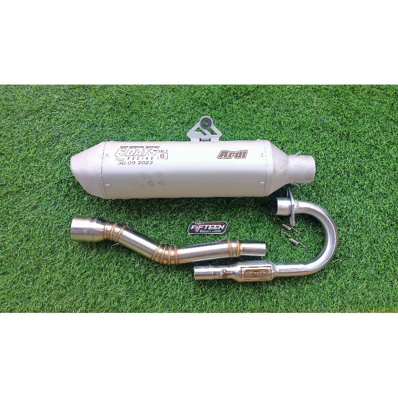 KNALPOT VIAR CROSS 150/250 se original fifteen exhaust