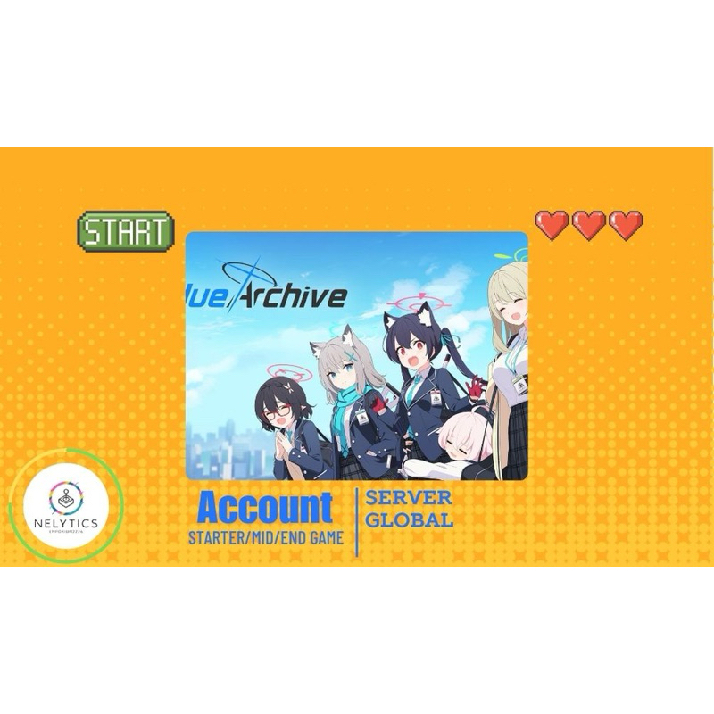Blue Archive (TIDAK DI DAILY IN) (STARTER) (AKUN INCLUDE GMAIL)