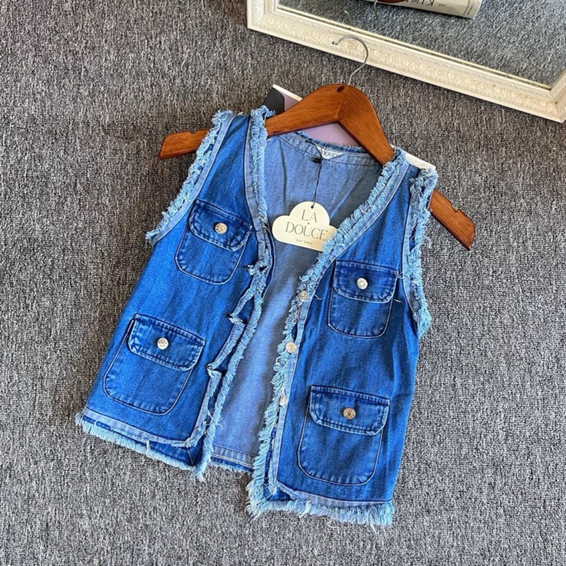 VEST JEANS | Vest Wanita | Vest Jeans