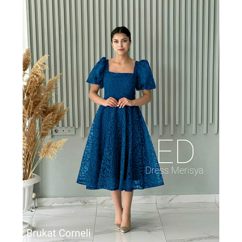 Dress Brukat Merisya