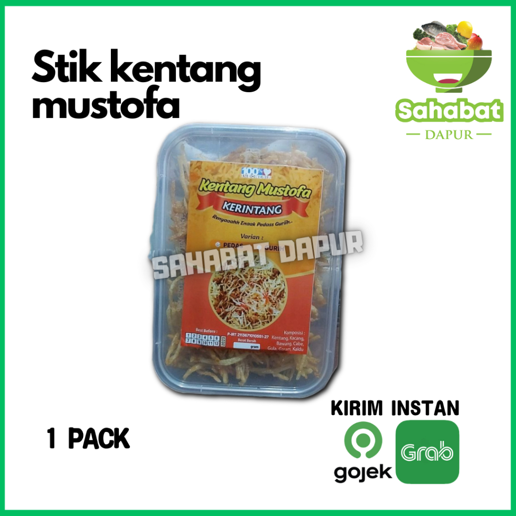 

Kentang Mustofa 150 Gram - Sahabat Dapur