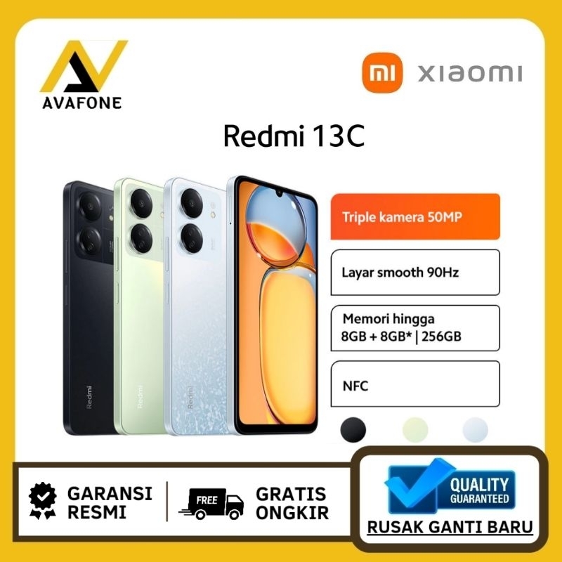 Hp redmi 13c Ram 8/128 GB original