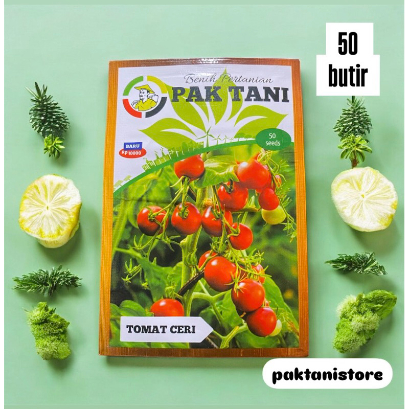 BENIH PREMIUM TOMAT CERRY/ CERI 50 BUTIR BENIH UNGGUL PREMIUM PAK TANI