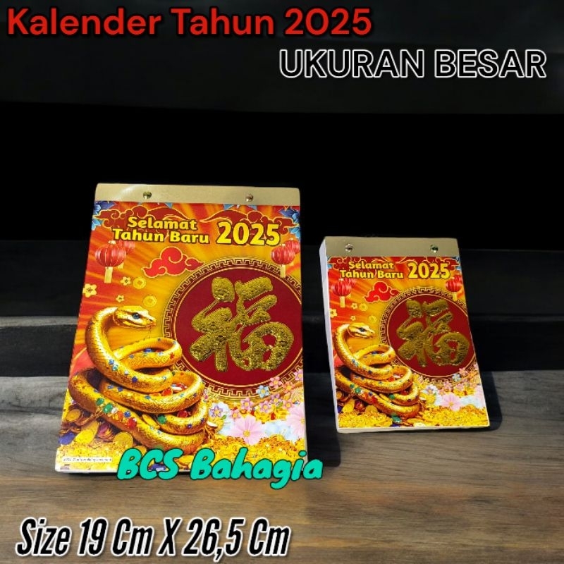 

Kalender Indonesia Sobek Terbaru Tahun Ular 2025 SKB 3 Menteri Baru Premium Ukuran Besar