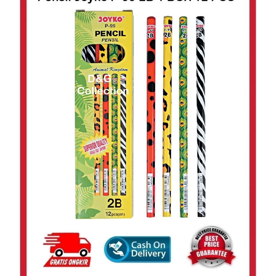 

PENSIL P99 2B 1 BOX 12 PCS