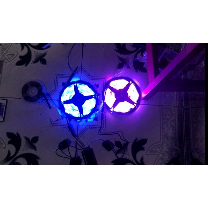 LAMPU LAYANGAN LED STRIP SUDAH KOMPLIT STEPUP TANPA BATRE