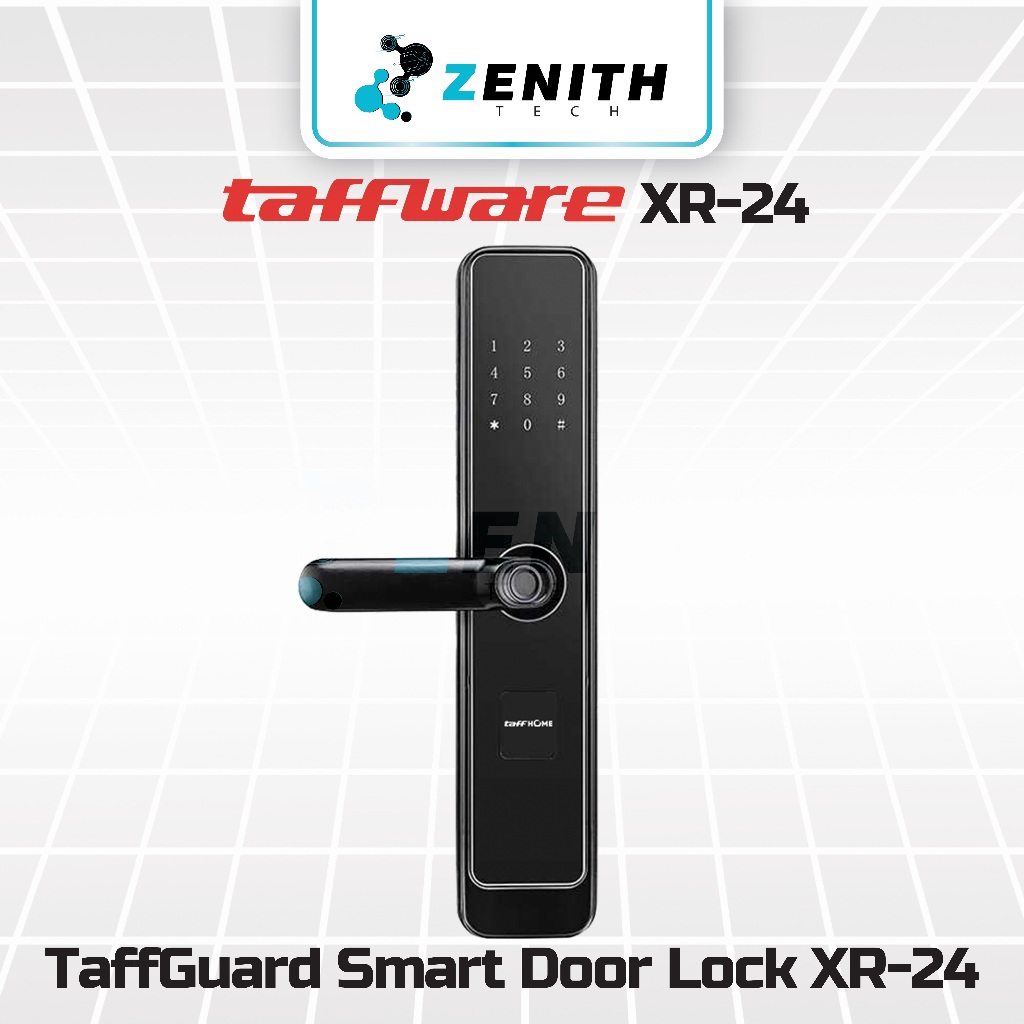 Smartlock - Kunci Pintu Digital - Kunci Pintu Sidik Jari - Digital Lock Taffhome  XR24