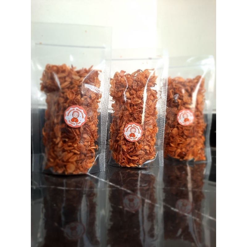 

Bawang merah goreng asli 100% tanpa tepung