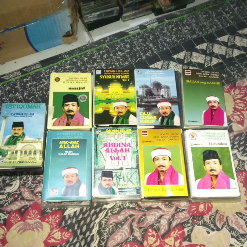Kaset religi Collection Kaset pita  K.H AP..GHAZALI