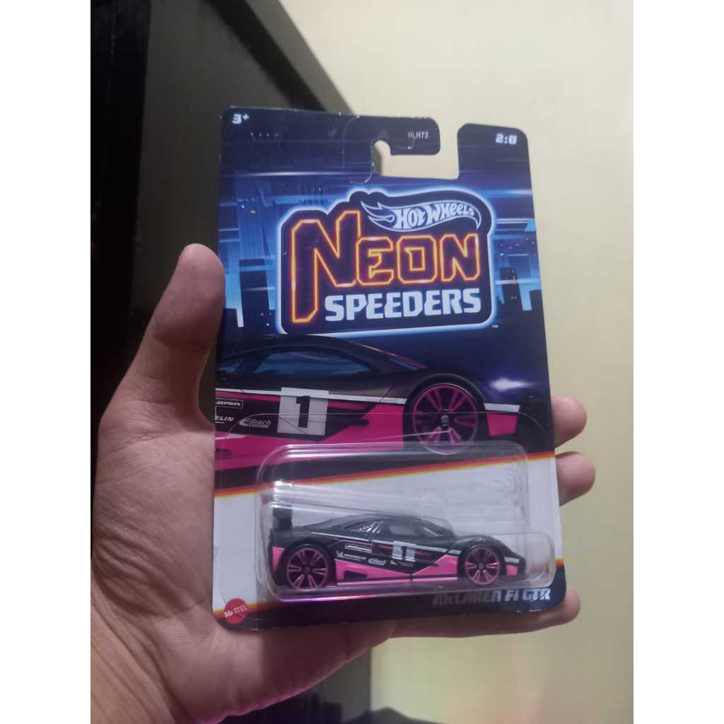 Hot Wheels Neon Speeders Mclaren F1 GTR