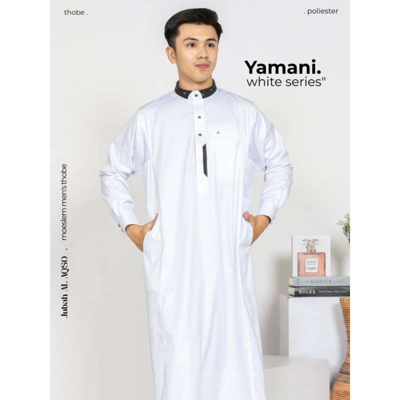 Jubah/Gamis/Thobe AL AQSO  POLYESTER HAROMAIN