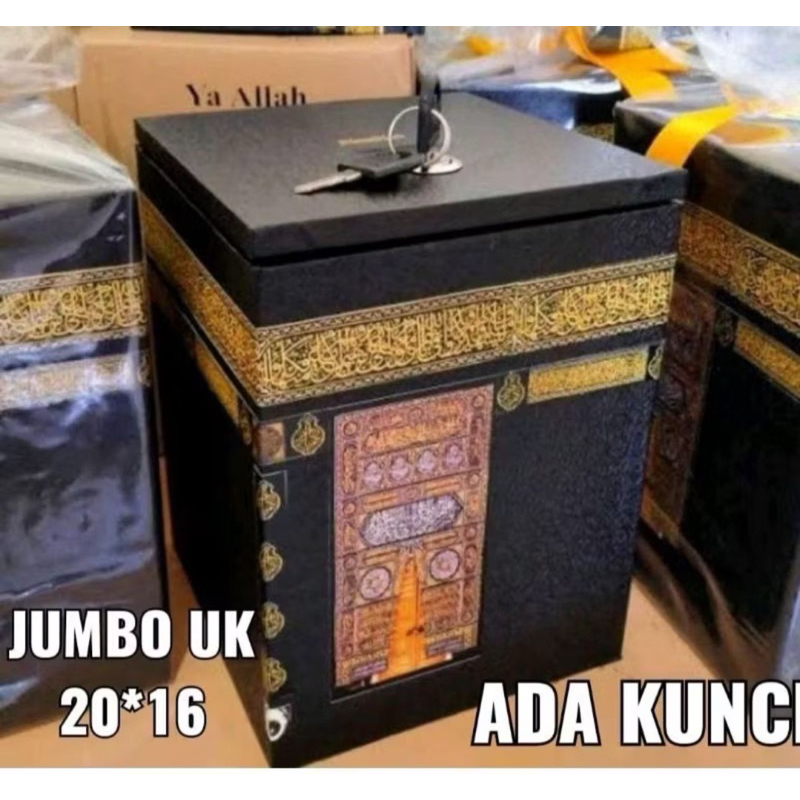 CELENGAN KA'BAH + KUNCI Ukuran jumbo