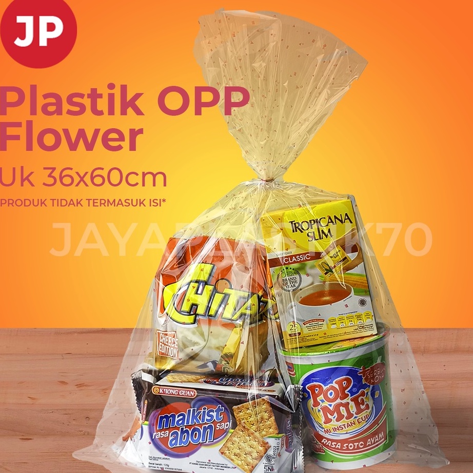 

SERENTAK Plastik ultah plastik souvenir Opp pembungkus makanan uk 36 x 6 isi 12 Kawat Pita