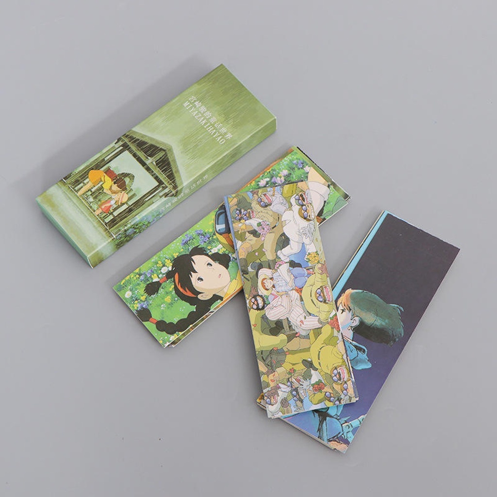 

Bookmark Pembatas Buku Ghibli Edition Lucu