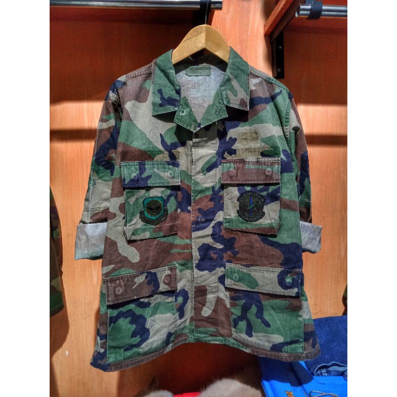 Us Army Coat Bdu Woodland Camo