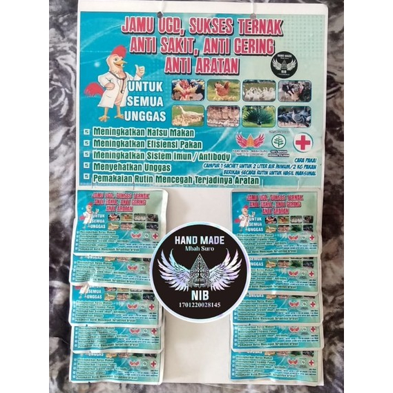 *Mbah Suro* JAMU UGD, SUKSES TERNAK ANTI SAKIT, ANTI GERING, ANTI ARATAN