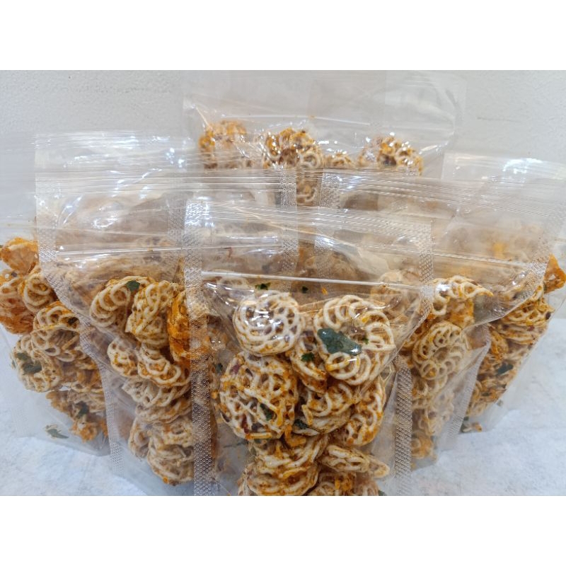 

KERUPUK SEBLAK HOT Pedas Daun Jeruk