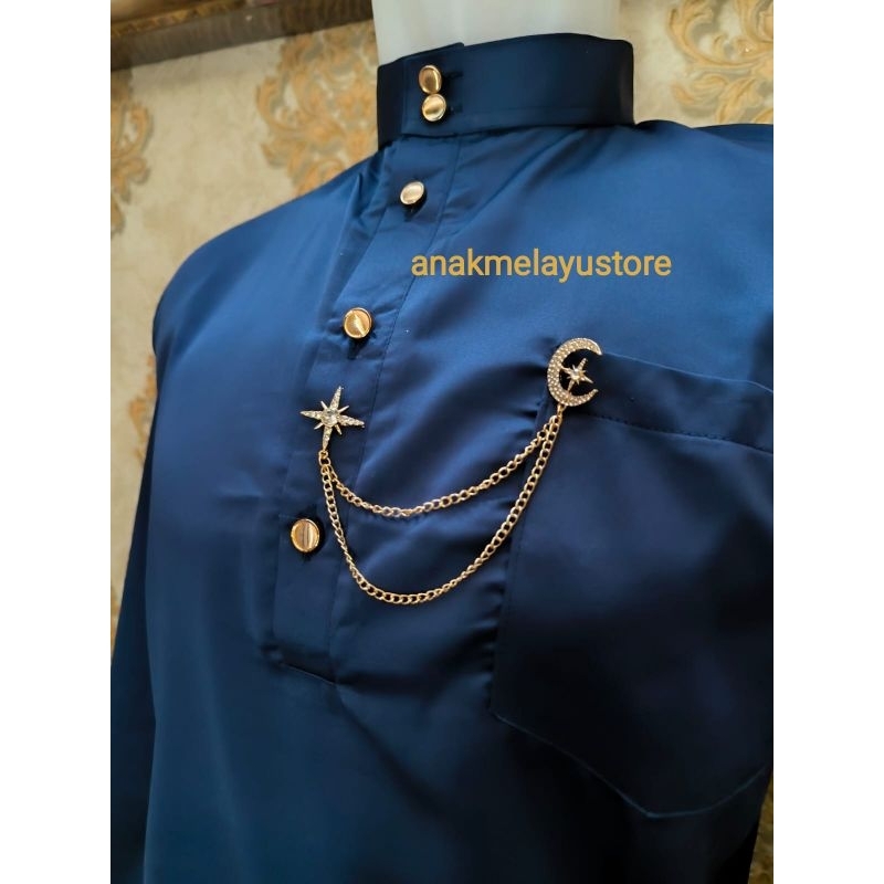 BUTANG/KANCING RANTAI BAJU MELAYU PRIA MEWAH DAN ELEGAN