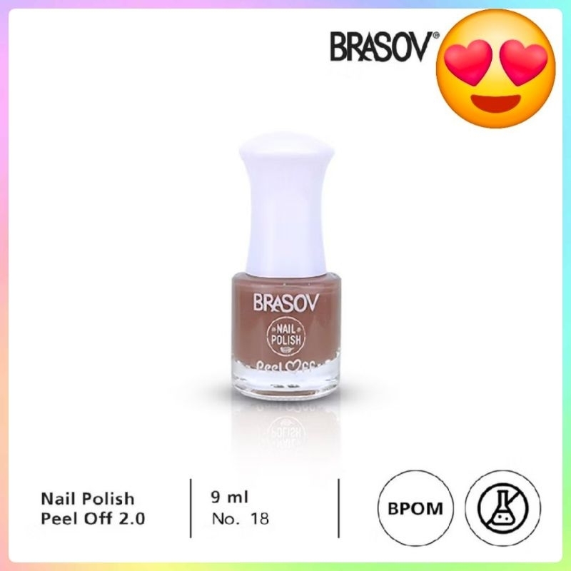 BRASOV Cat Kuku Peel Off 18 Kutex Kupas