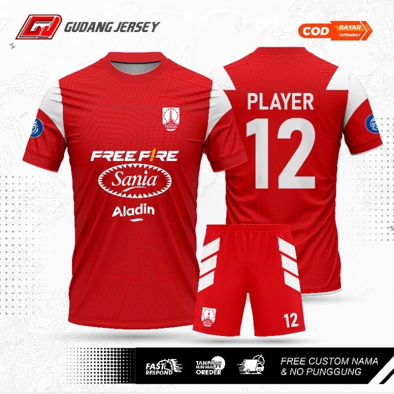 JERSEY FANTASY PERSIS 2024/2025 GRATIS TAMBAH NAMA DAN NOMER PUNGGUNG