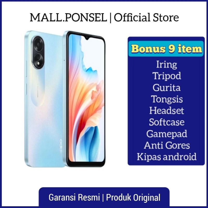 Opo A18 Ram 4/128GB & A12 NEW Garansi resmi 1 tahun