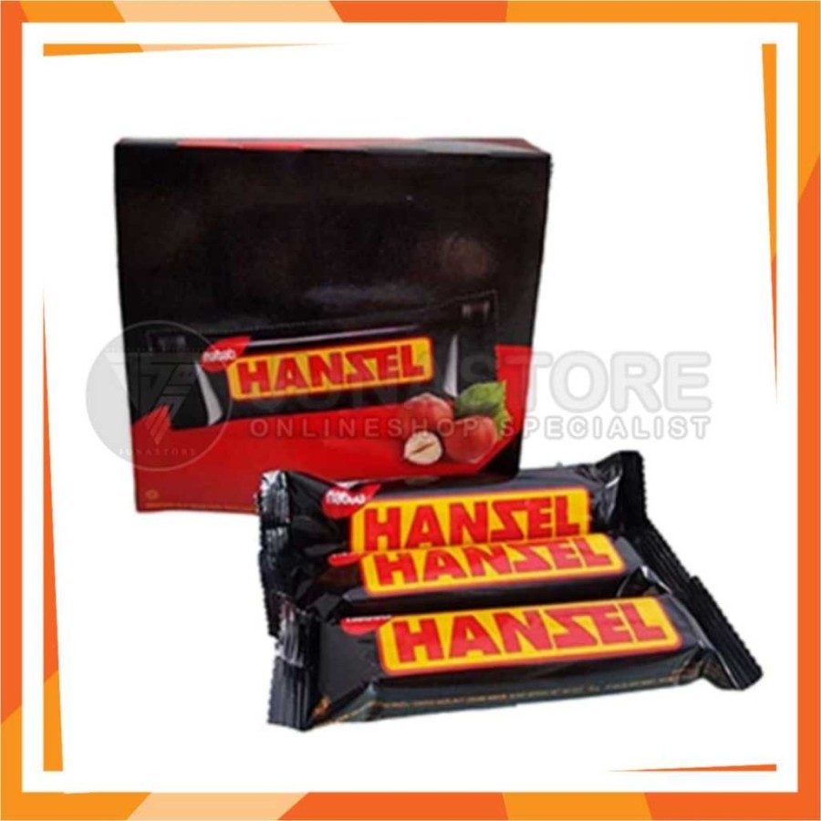 

Nabati Hansel / Hanzel Box Isi 12 Pcs Wafer Coklat Hazelnut