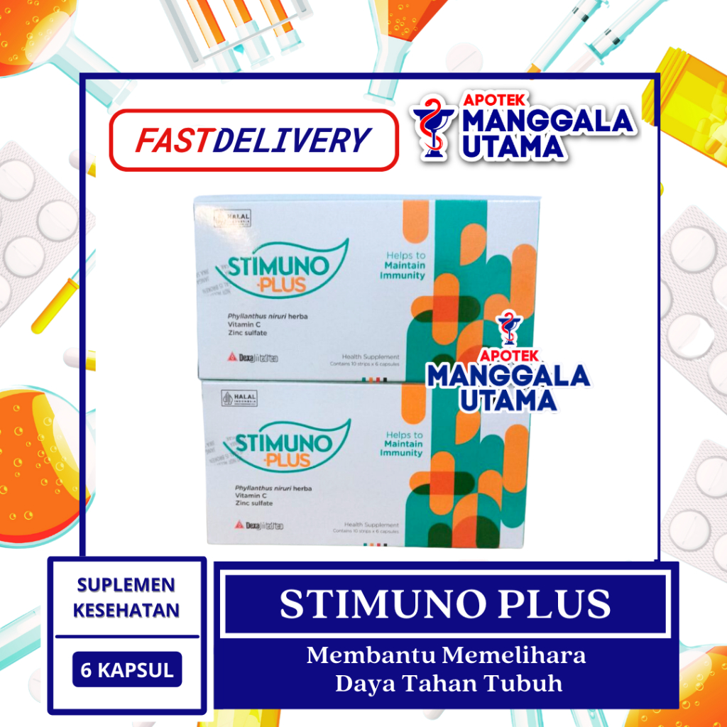 STIMUNO PLUS PER STRIP 6 KAPSUL