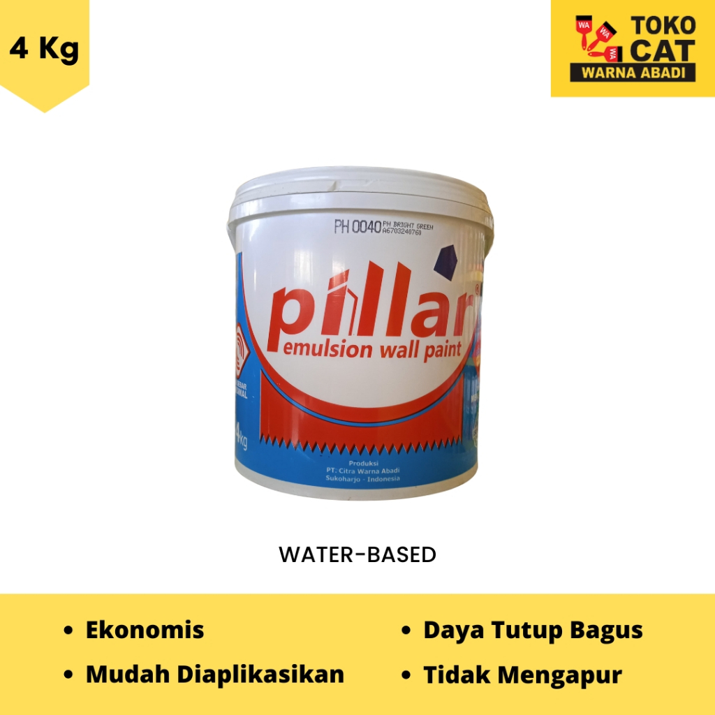Cat Tembok Interior Pillar 4 kg