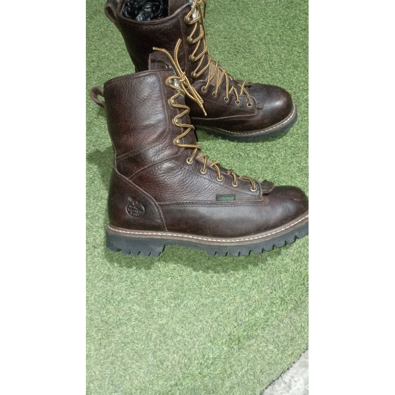 TREKKING,Motorcycle boots. Made in DOMINICAN Republik by Georgia boots SZ 43-44