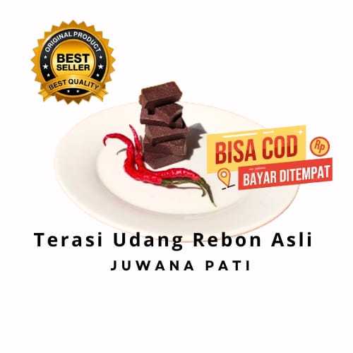 

TERASI TAMBAK UDANG REBON (SUPER ASLI) 49.000 ASLI JUWANA PATI JAWA TENGAH 250g 500g 1KG ENAK MURAH