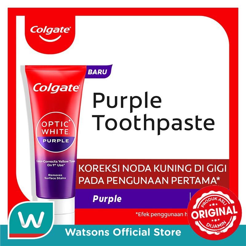 Colgate Optic White Purple Toothpaste 100g