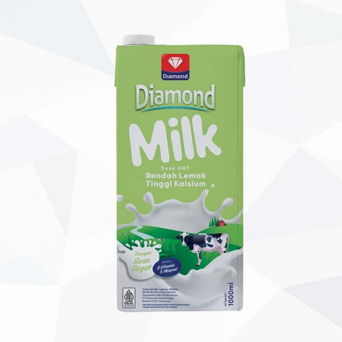 SUSU UHT DIAMOND LOW FAT 1 LITER